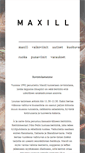 Mobile Screenshot of maxill.fi